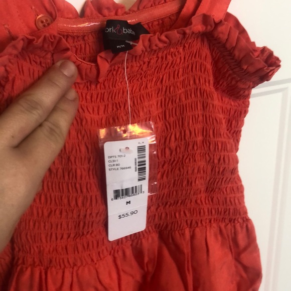 NWT Stork & Babe Maternity medium Tank Top - Picture 2 of 3